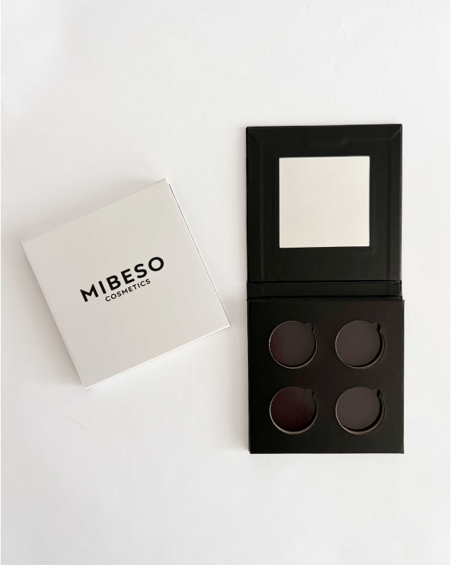 PALETA 4 SOMBRAS RELLENABLE · Inicio MIBESO COSMETICS